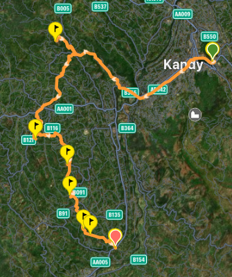 Day 8 map 