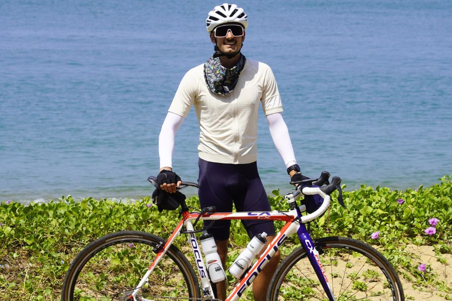 Kieran at Pedal Sri Lanka cycling tour in Sri Lanka 